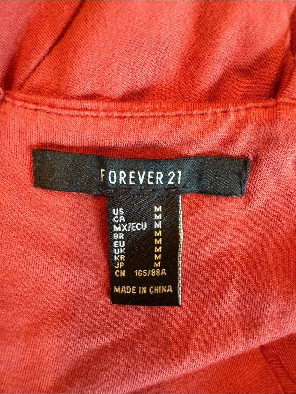 Women’s Forever 21 Bodysuit in Rust - Picture 3 of 3